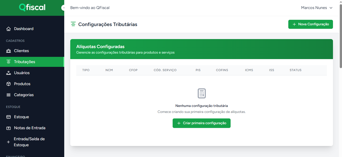 Controle Tributário